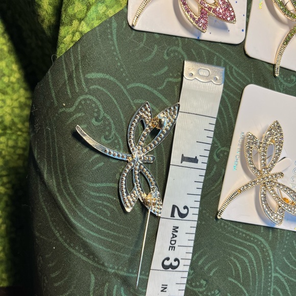 Mint Dragonfly Brooch - Multicolors available - Picture 5 of 5